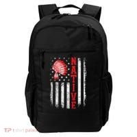 Native - American Day USA Flag Cherokee Indigenous People Backpack thumb 0
