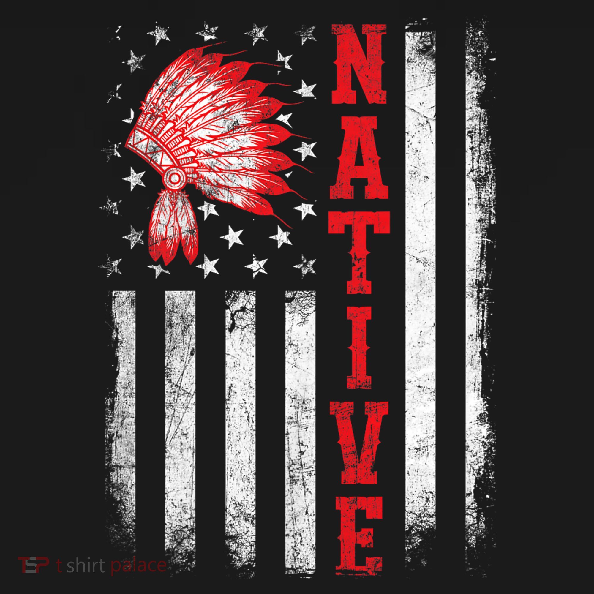 Native - American Day USA Flag Cherokee Indigenous People Ornament