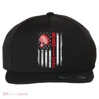 Native - American Day USA Flag Cherokee Indigenous People Wool Snapback Cap thumb 0