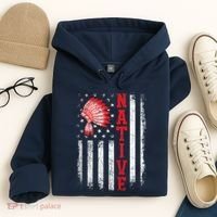 Native - American Day USA Flag Cherokee Indigenous People Hoodie thumb 4