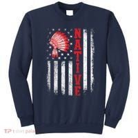 Native - American Day USA Flag Cherokee Indigenous People Sweatshirt thumb 0