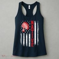 Native - American Day USA Flag Cherokee Indigenous People Women's Tank Top thumb 3