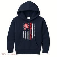 Native - American Day USA Flag Cherokee Indigenous People Kids Hoodie thumb 0