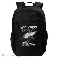 Not A Dog Not A Cat Just Awesome Hyena Backpack thumb 0