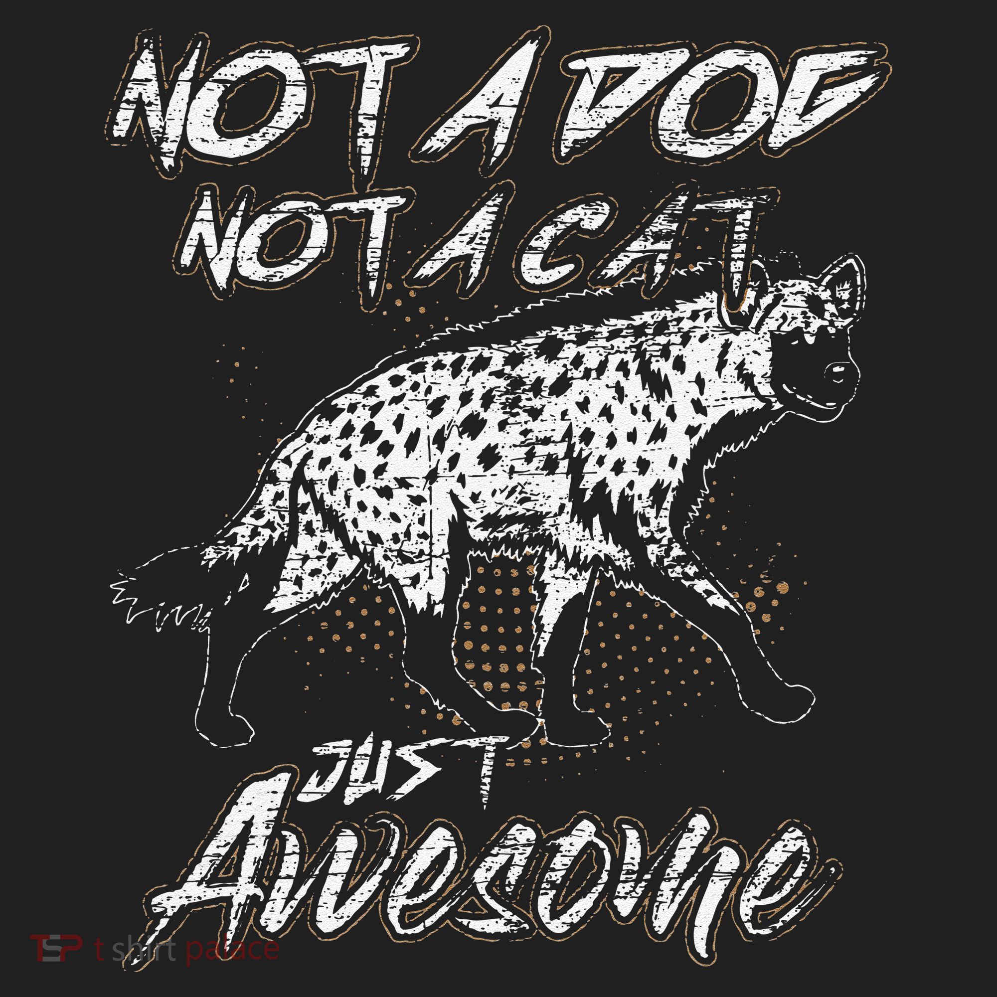 Not A Dog Not A Cat Just Awesome Hyena Beanie