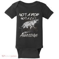 Not A Dog Not A Cat Just Awesome Hyena Baby Bodysuit thumb 0
