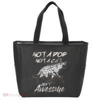 Not A Dog Not A Cat Just Awesome Hyena Tote Bag thumb 0