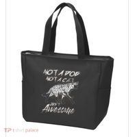 Not A Dog Not A Cat Just Awesome Hyena Tote Bag thumb 3