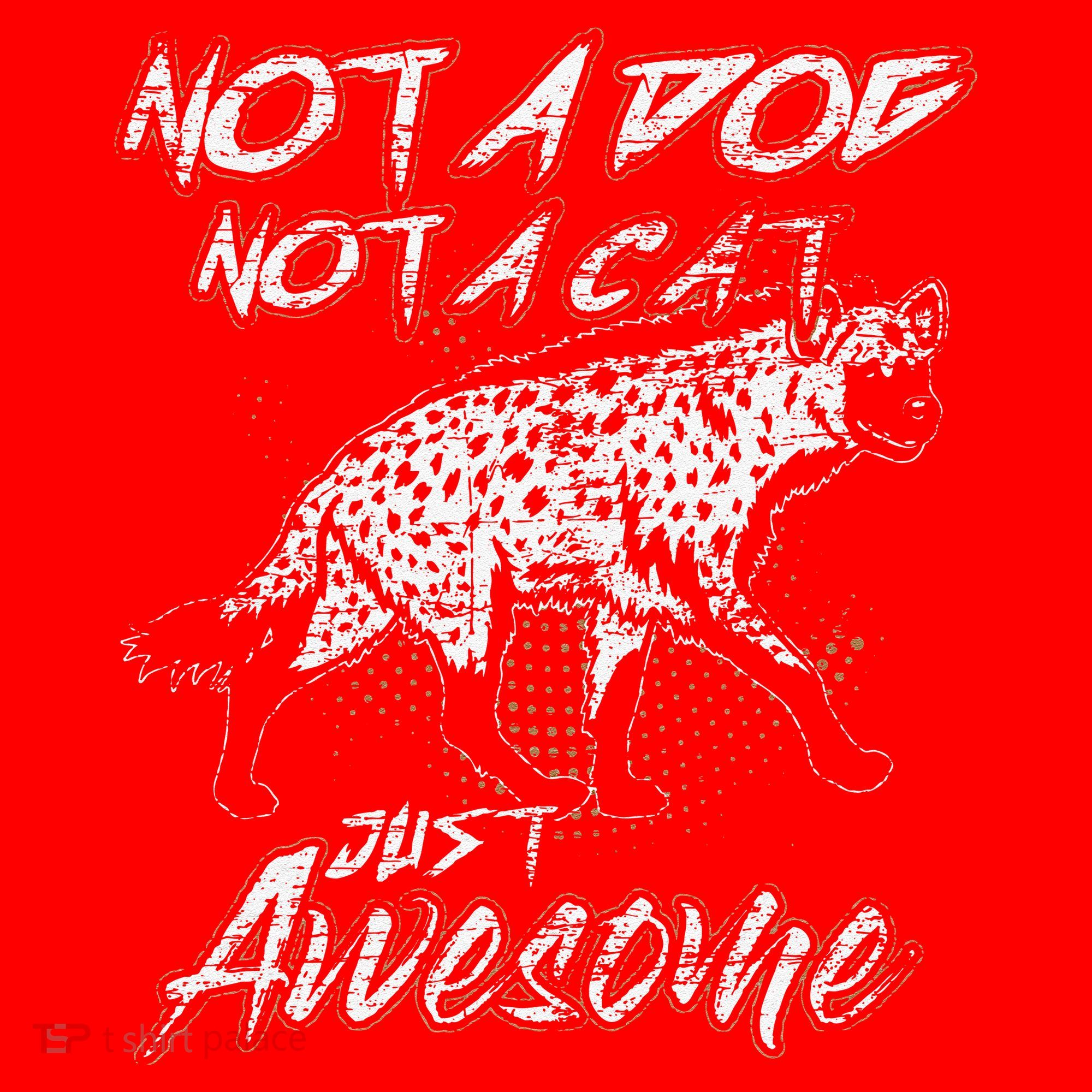 Not A Dog Not A Cat Just Awesome Hyena Santa Hat