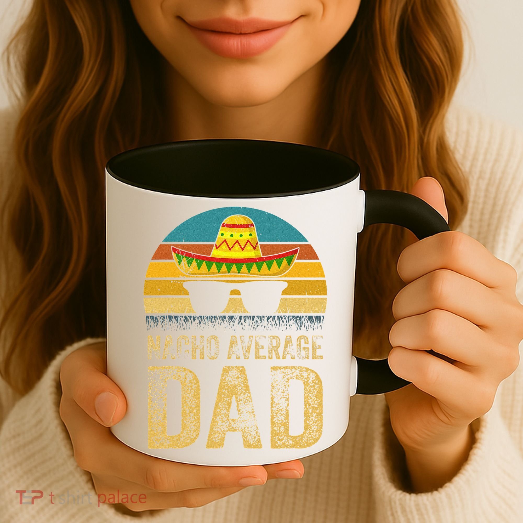 Nacho Average Dad Mexican Daddy Cinco De Mayo Fathers Day Coffee Mug
