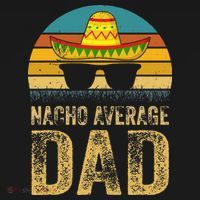 Nacho Average Dad Mexican Daddy Cinco De Mayo Fathers Day Visor thumb 3