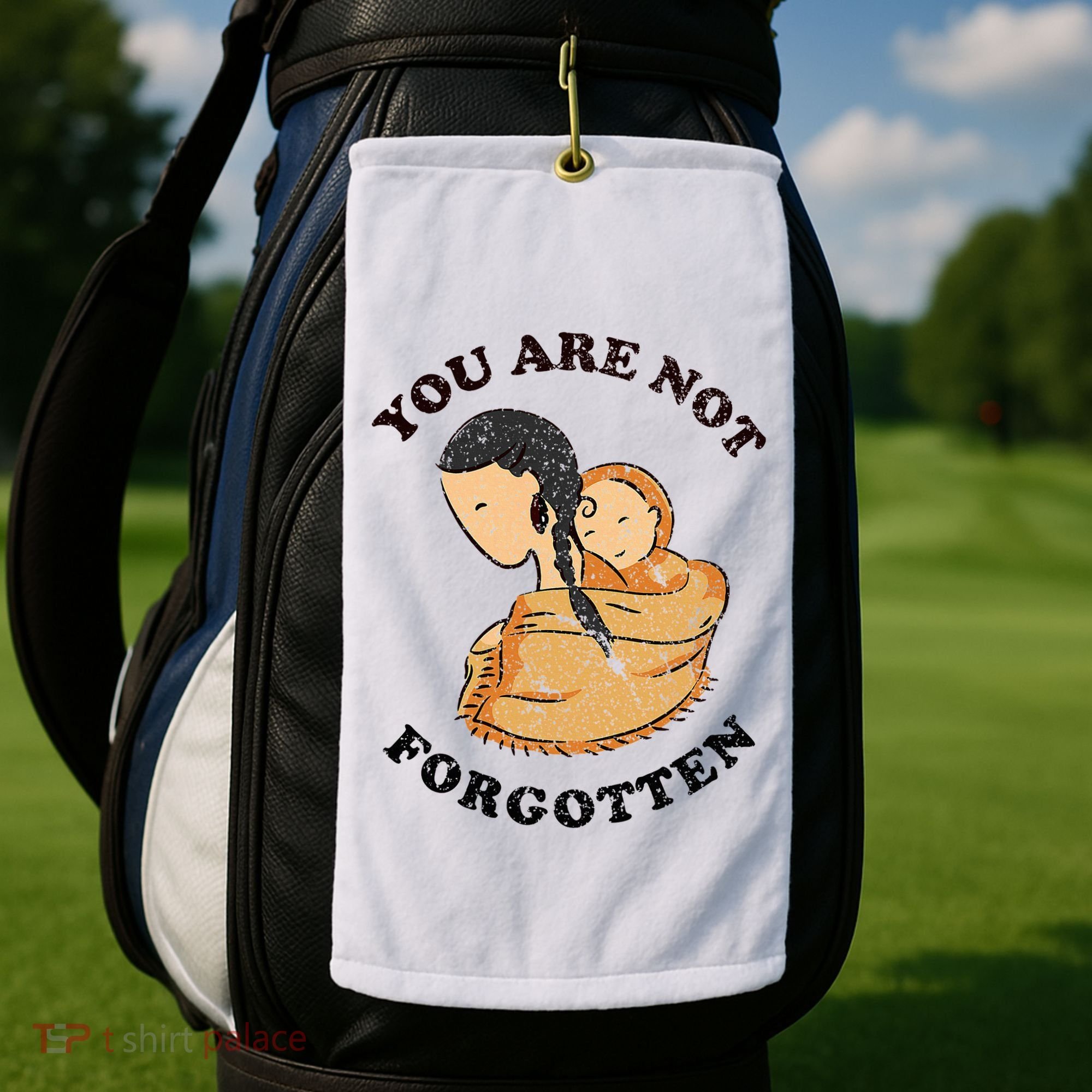 Native American Day Pride Indigenous Golf Towel