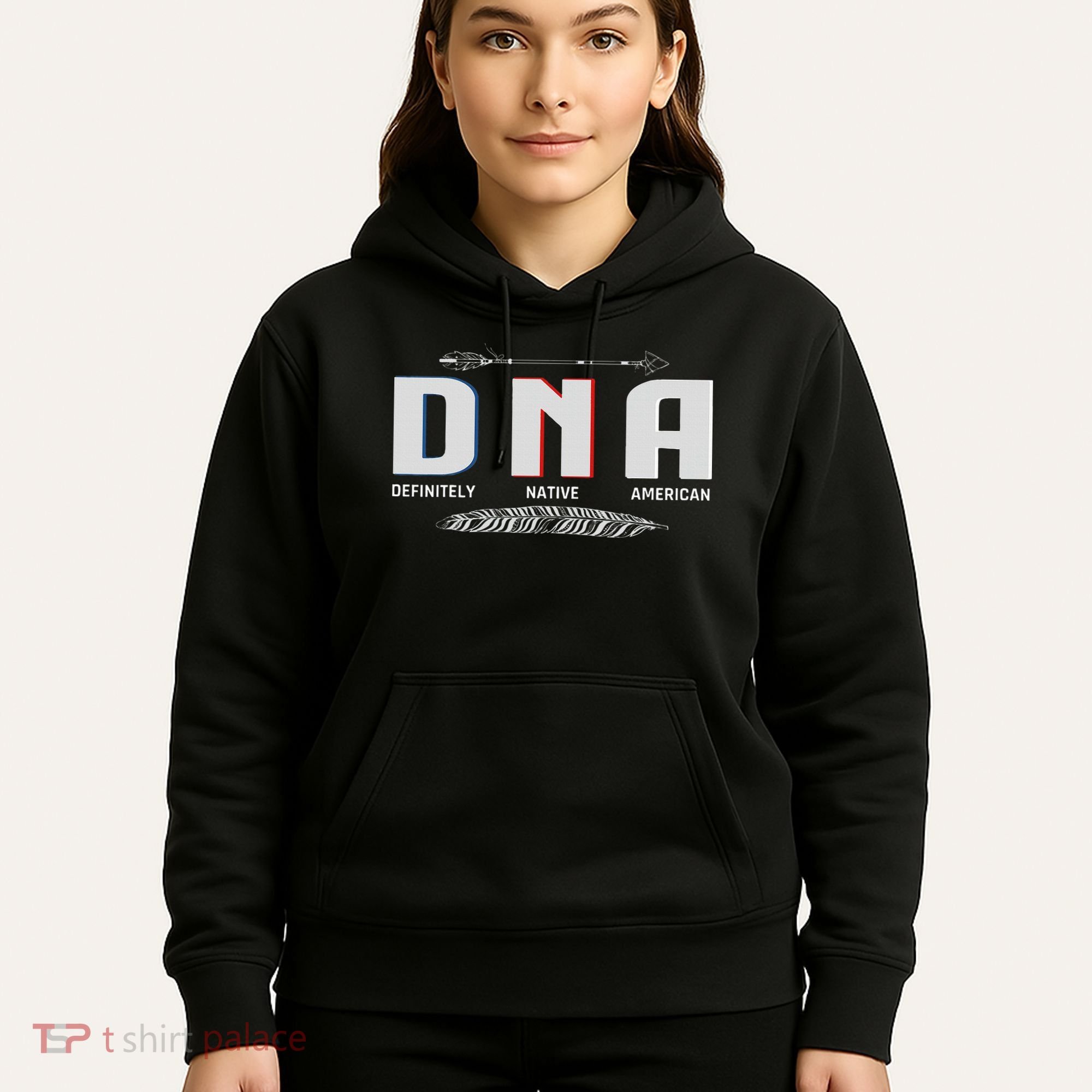 Native American Dna Native Indian Pride Indigenous Hoodie