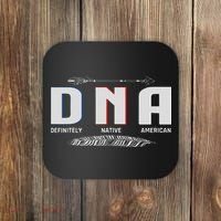 Native American Dna Native Indian Pride Indigenous Coaster thumb 0