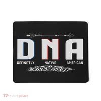 Native American Dna Native Indian Pride Indigenous Mousepad thumb 0