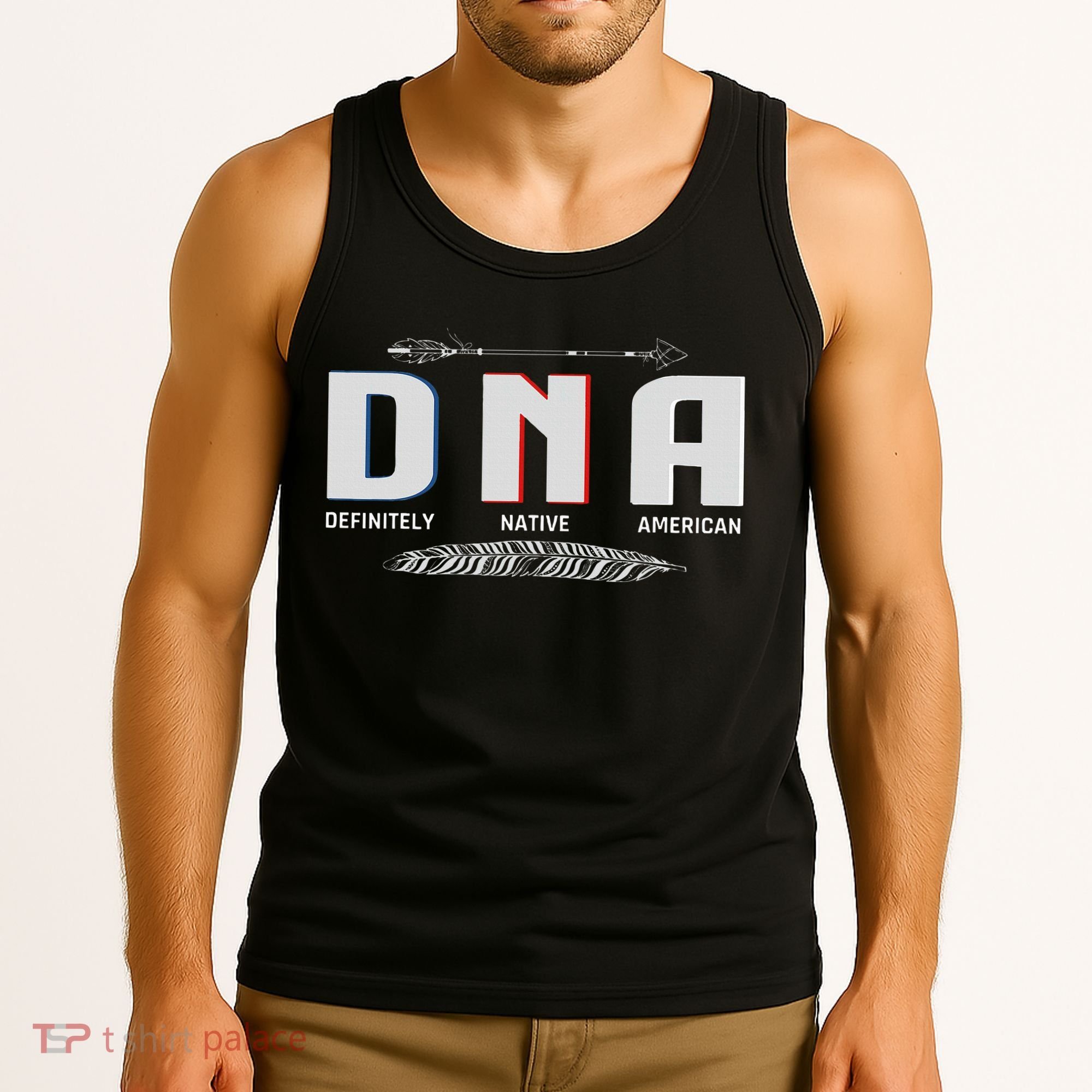 Native American Dna Native Indian Pride Indigenous Tank Top