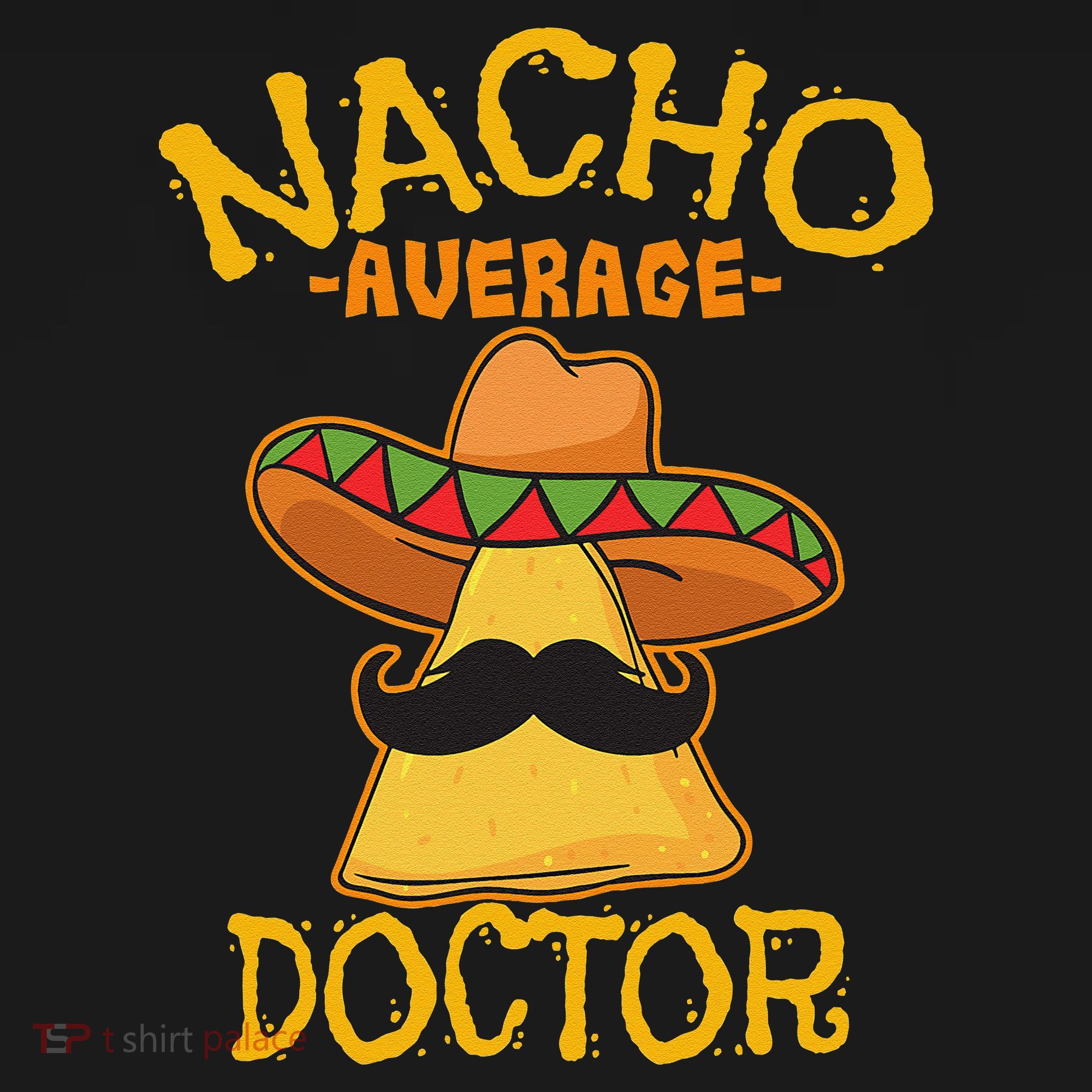 Nacho Average Doctor Physician MD Doc Surgeon Cinco De Mayo USA-Made Doggie Bandana