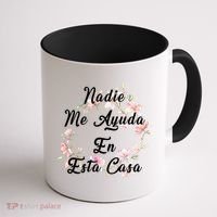 Nadie Me Ayuda En Esta Casa Funny Gift Coffee Mug thumb 1