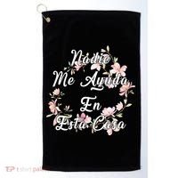 Nadie Me Ayuda En Esta Casa Funny Gift Golf Towel thumb 0