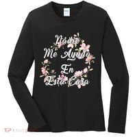 Nadie Me Ayuda En Esta Casa Funny Gift Women's Long Sleeve Shirt thumb 0