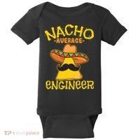 Nacho Average Engineer Engineering Professsion Cinco De Mayo Baby Bodysuit thumb 0