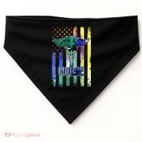 Nurse American Flag USA-Made Doggie Bandana thumb 0