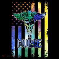 Nurse American Flag Coaster thumb 2