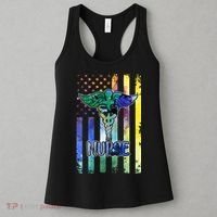 Nurse American Flag Women's Tank Top thumb 3