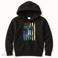 Nurse American Flag Kids Hoodie thumb 0