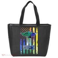 Nurse American Flag Tote Bag thumb 0
