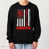 Native American Flag Women's Sweatshirt thumb 0