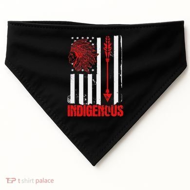 Native American Flag USA-Made Doggie Bandana