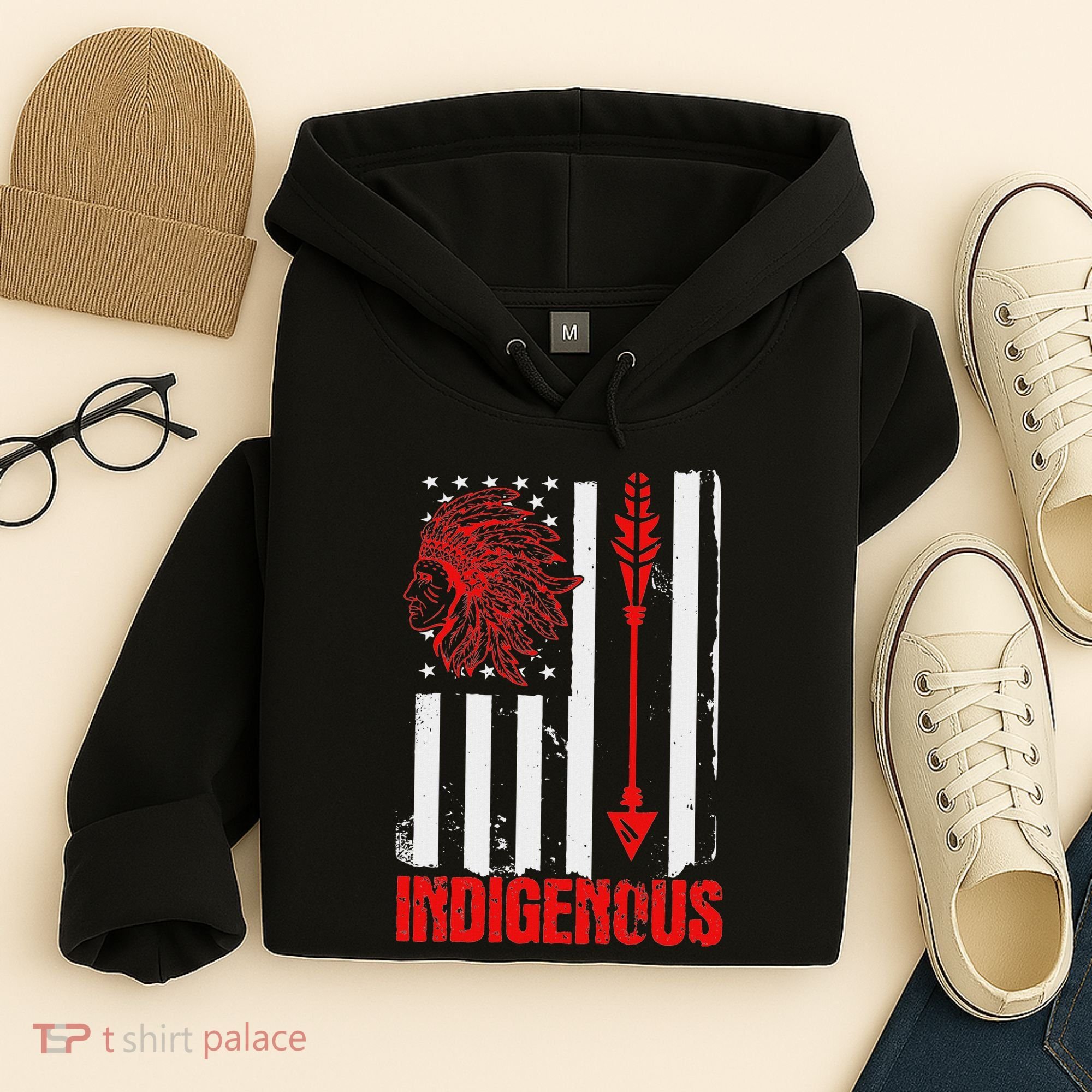 Native American Flag Hoodie