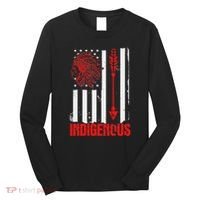 Native American Flag Long Sleeve Shirt thumb 0