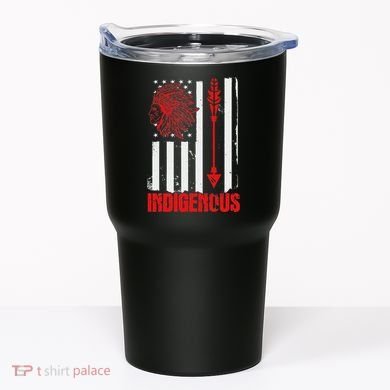 Native American Flag Tumbler