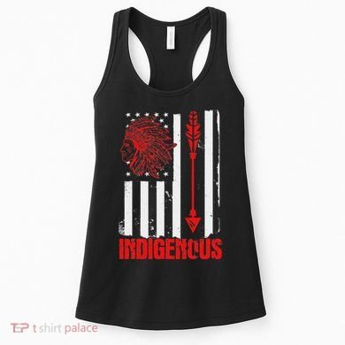 Native American Flag Women's Tank Top