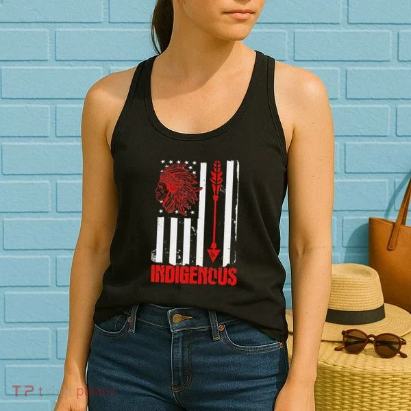 Native American Flag Women's Tank Top