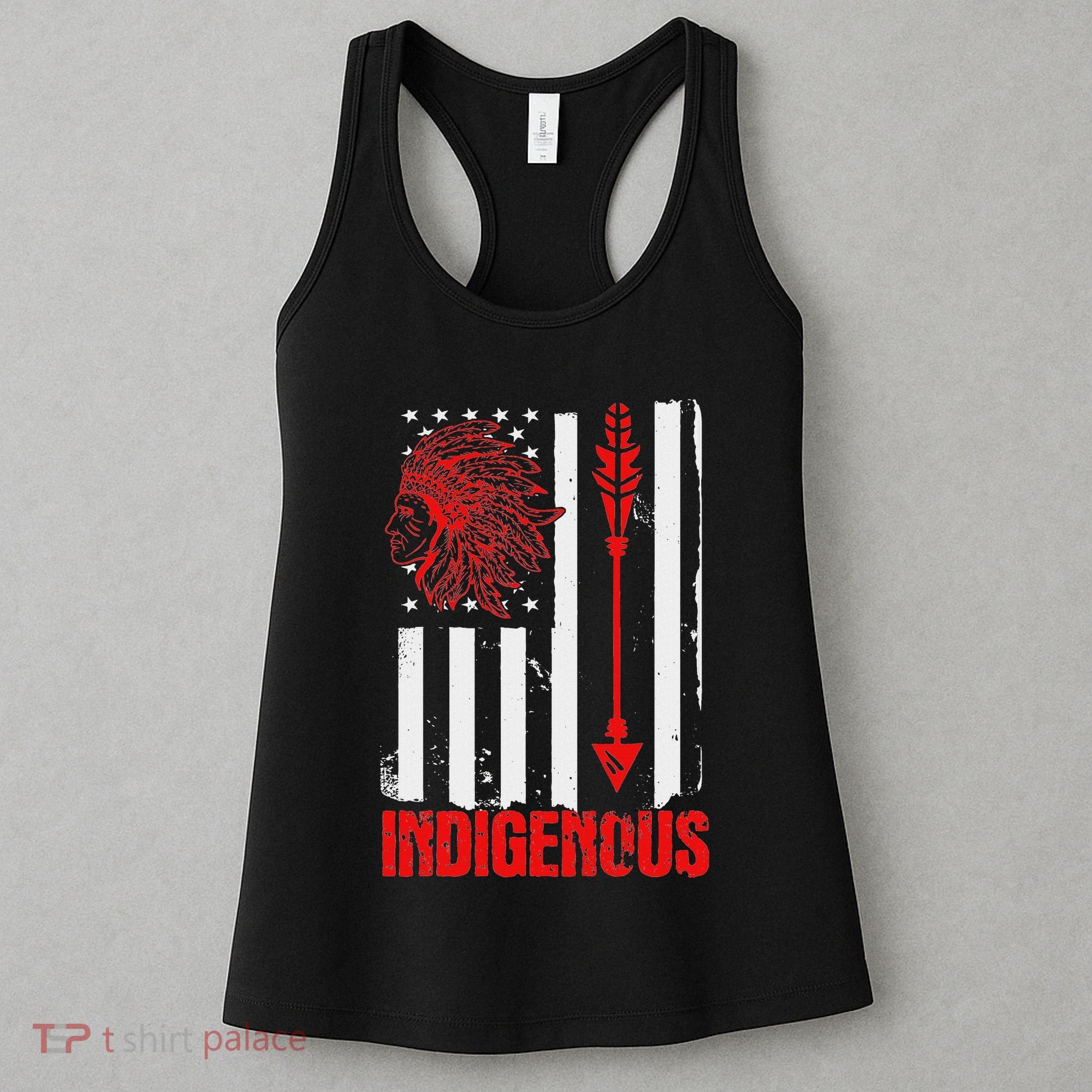 Native American Flag Women's Tank Top