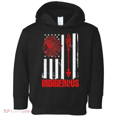 Native American Flag Toddler Hoodie