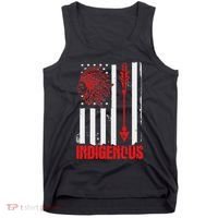 Native American Flag Tank Top thumb 0