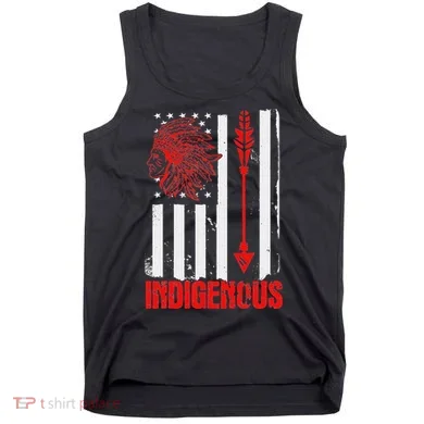 Native American Flag Tank Top