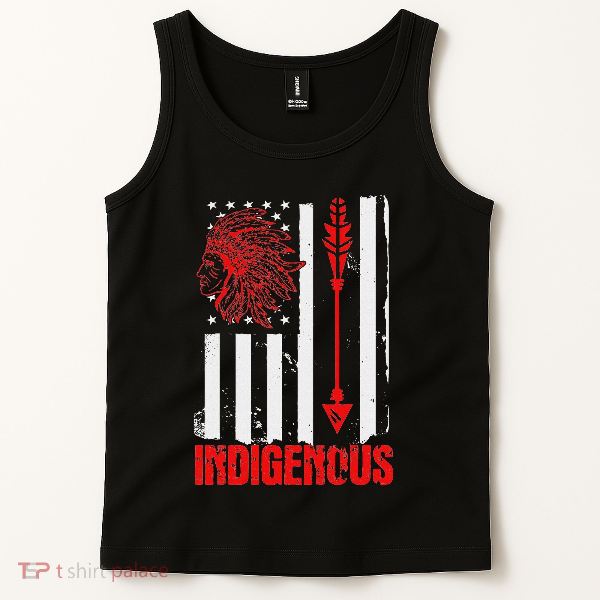 Native American Flag Tank Top