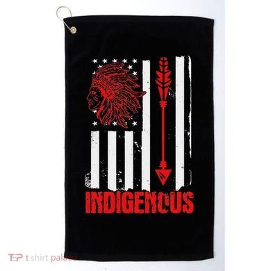 Native American Flag Golf Towel
