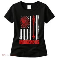 Native American Flag Women's T-Shirt thumb 0