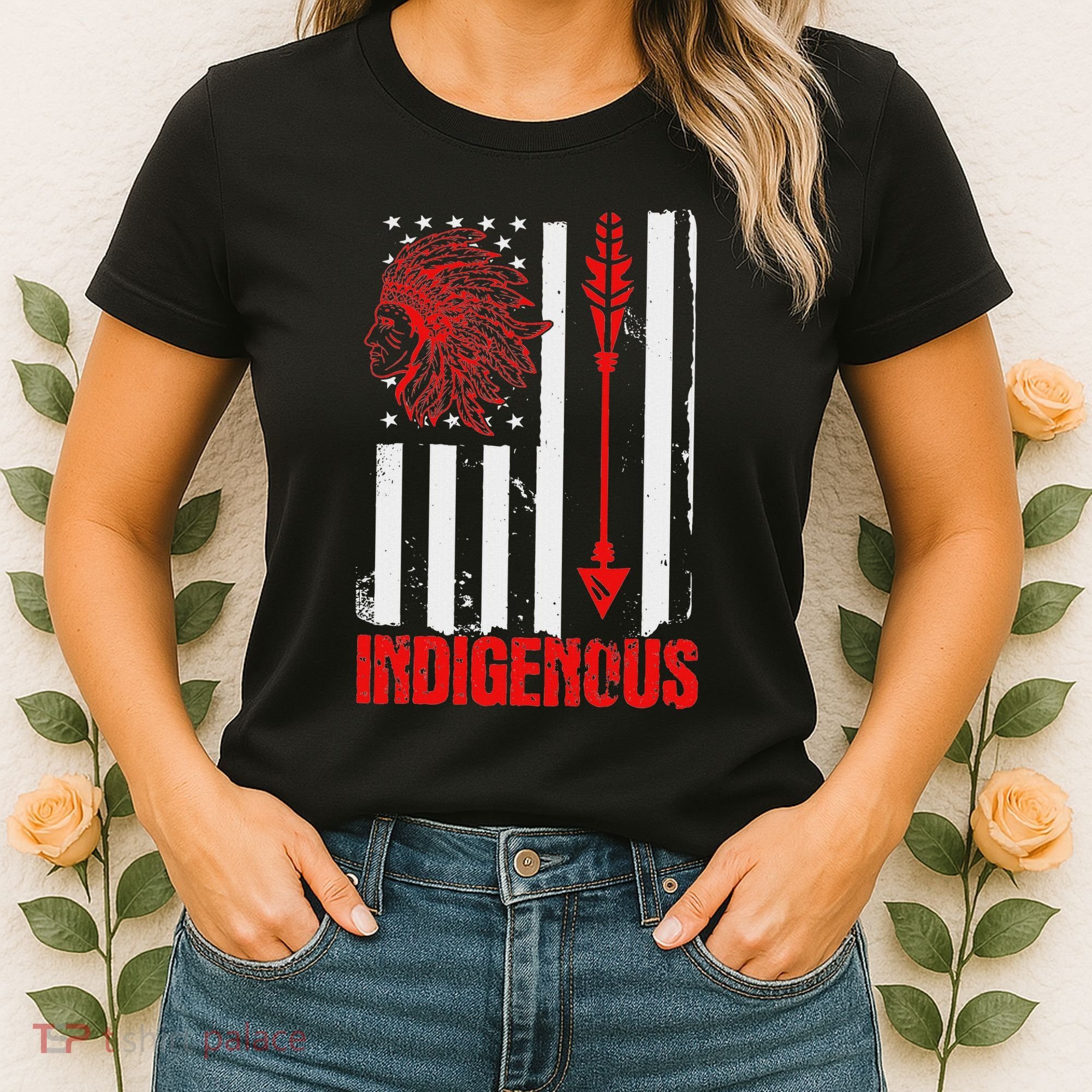 Native American Flag Women's T-Shirt