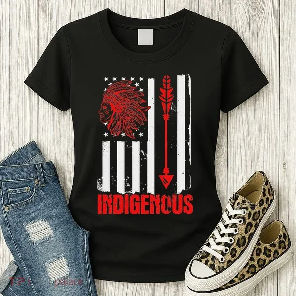 Native American Flag Women's T-Shirt