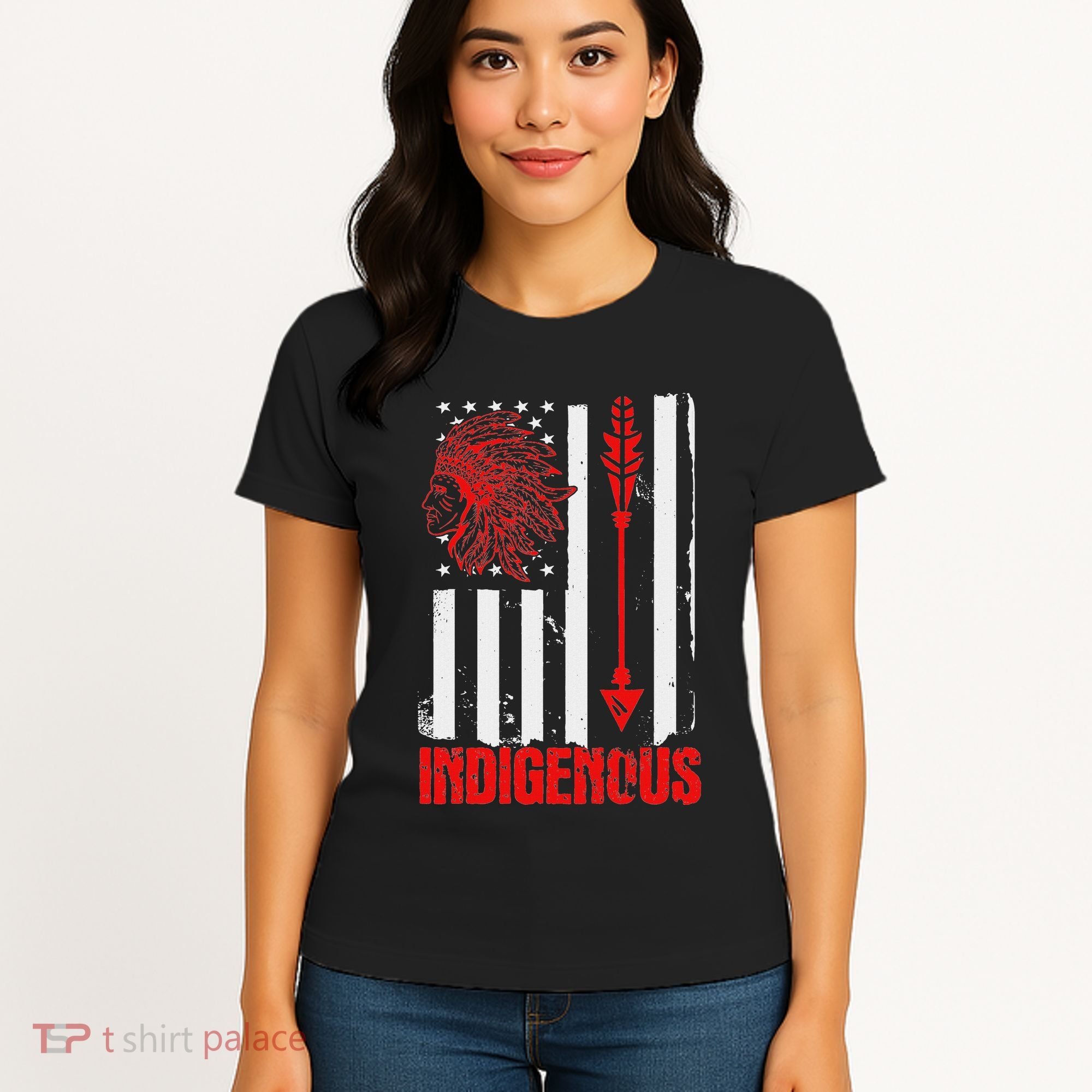 Native American Flag Women's T-Shirt