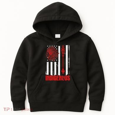 Native American Flag Kids Hoodie