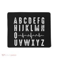 Nurse AbcS Funny Pqrst Ecg Heart Rhythm Mousepad thumb 0