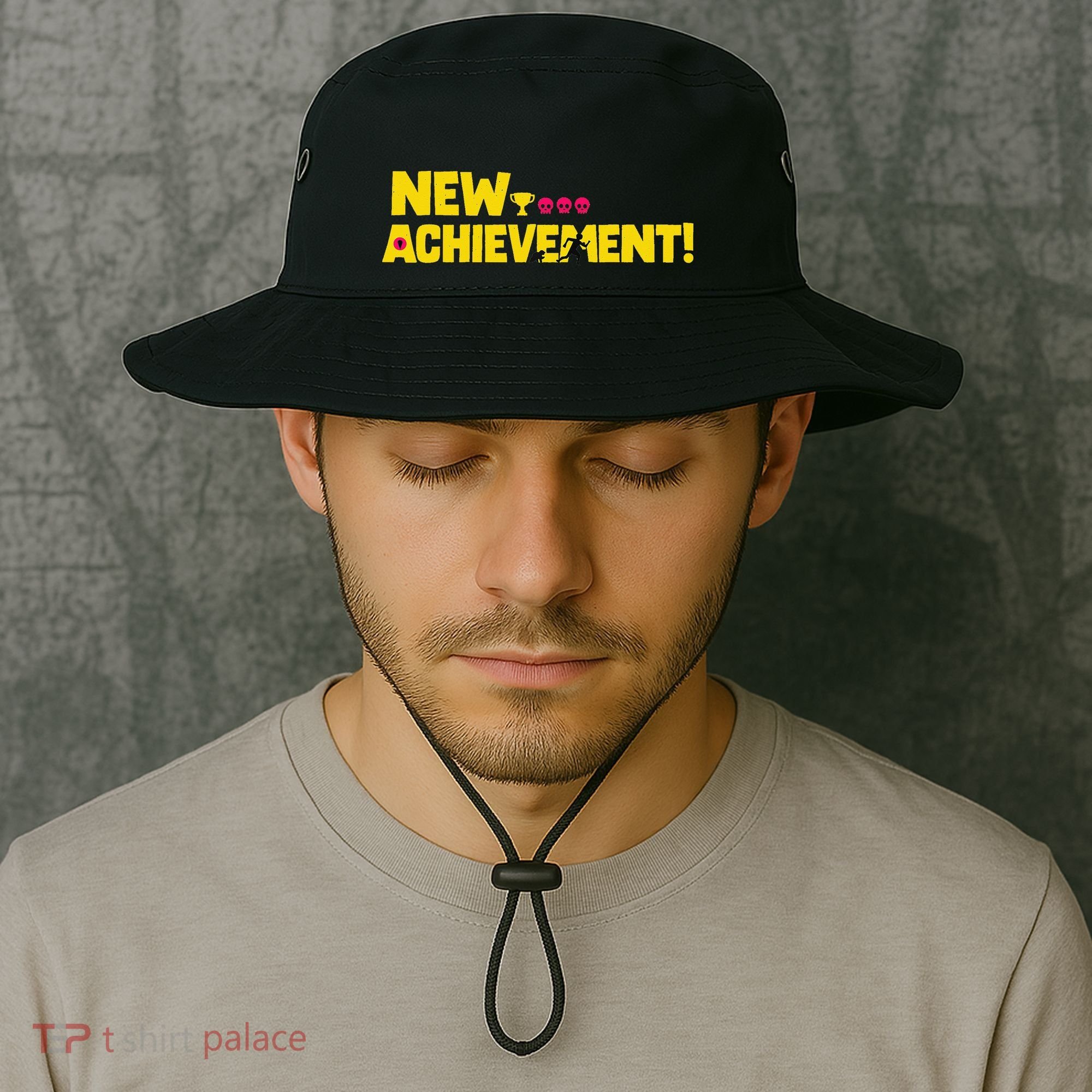 New Achievement Funny Gift Bucket Hat